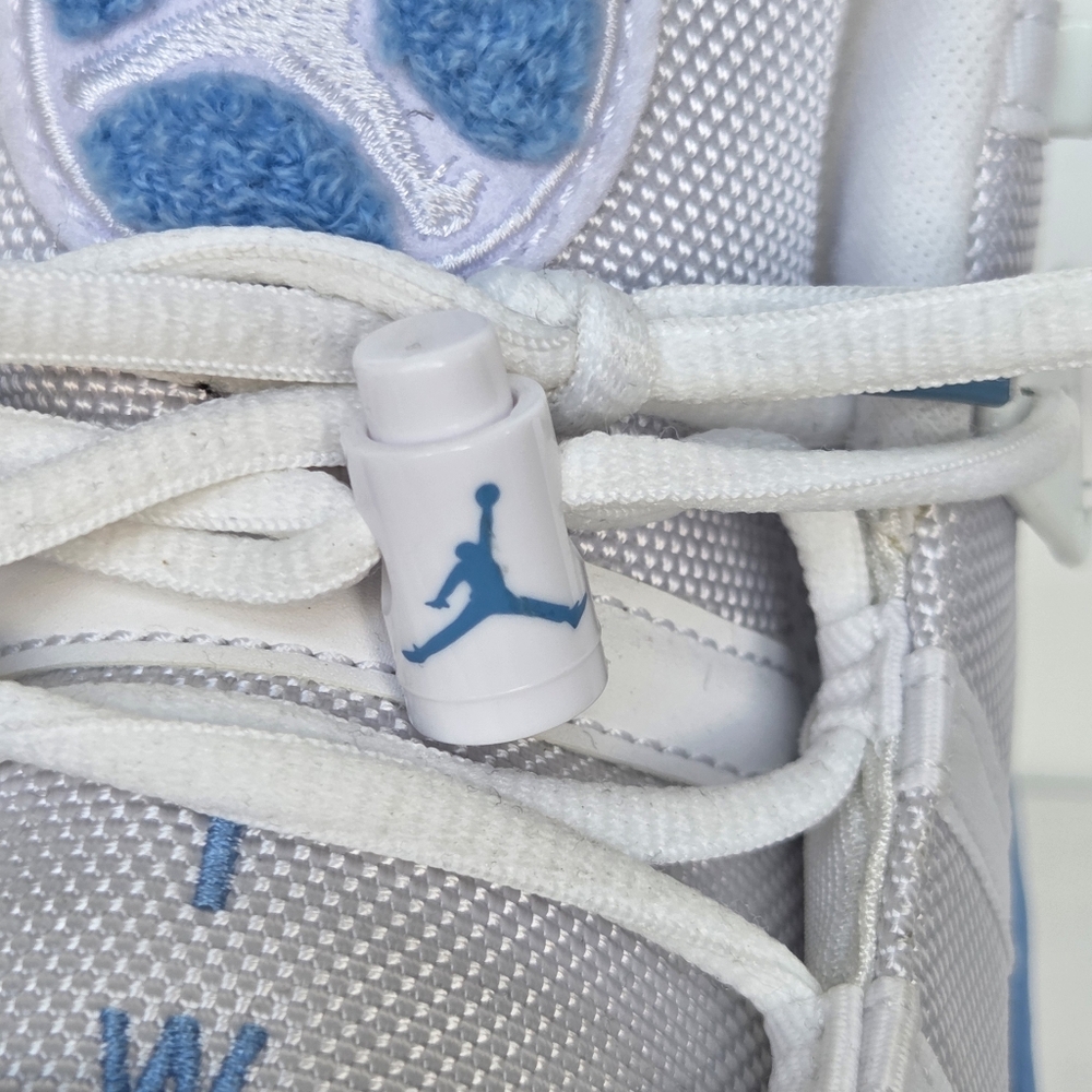 Jordan 6 Rings Blue & White Sneaker Size-8.5 - Picture 6 of 13